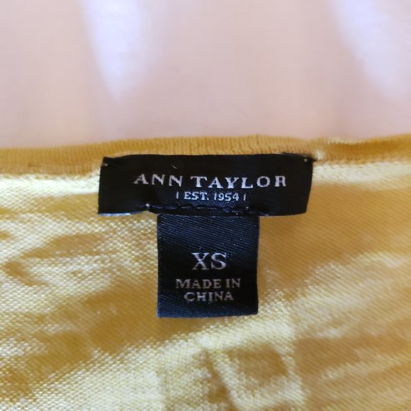 Twisted yellow Top from Ann Taylor - Picture 2 of 2